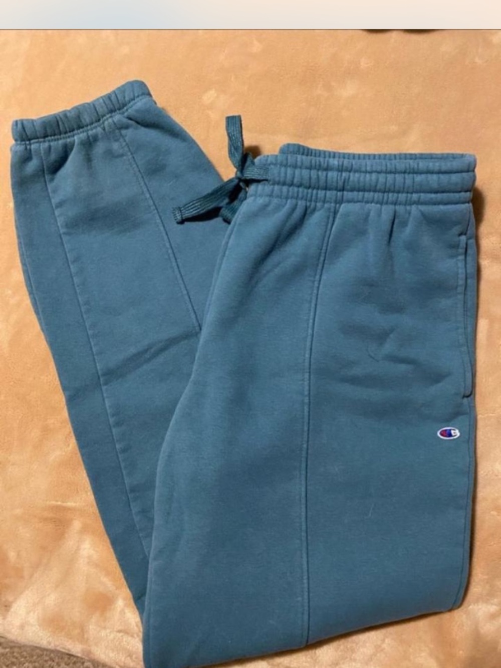 Champion Teal Jogger Sweatpants with Elastic Waist Sz S